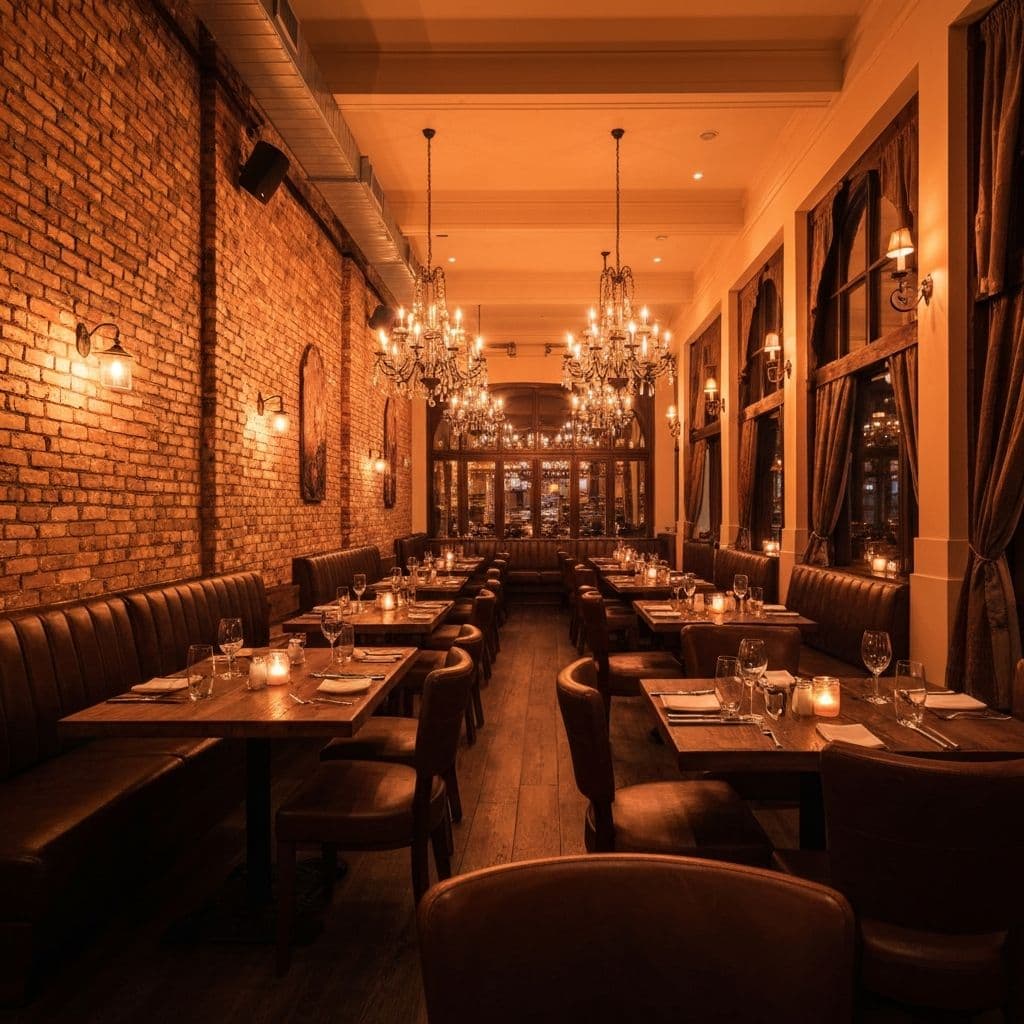 Interior del restaurante